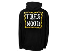 Load image into Gallery viewer, Checkered Zip Up Hoodie - Back