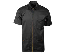 Load image into Gallery viewer, OG Barber Smock Charcoal - Front