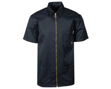 Load image into Gallery viewer, OG Barber Smock Navy - Front