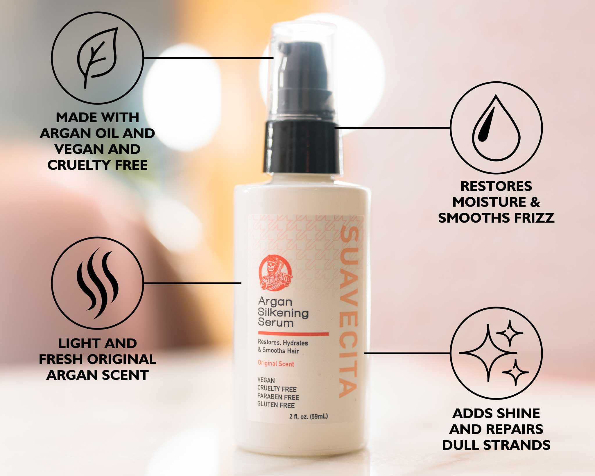 Suavecita Argan Silkening Serum – Suavecito Pomade