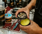 oil based pomade open