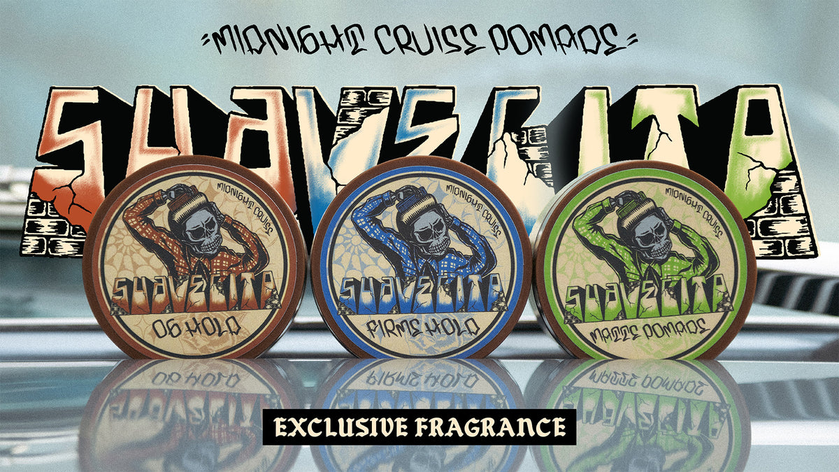 Midnight cruise pomade. Original hold, firme hold, matte pomade. Exclusive fragrance