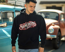 Load image into Gallery viewer, OG Black &amp; Red Pullover Hoodie
