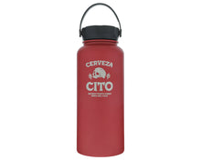 Load image into Gallery viewer, Cerveza Cito Growler - 32 oz Red Front