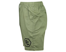 Load image into Gallery viewer, Hex Shorts - Military Green Side