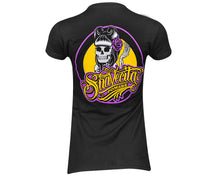 Load image into Gallery viewer, OG Purple & Gold Women's Tee Back