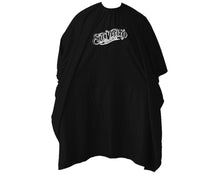 Load image into Gallery viewer, OG Script Barber Cape - Black