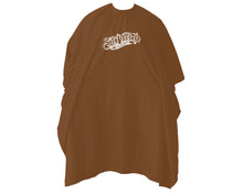 Load image into Gallery viewer, OG Script Barber Cape - Brown