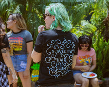 Load image into Gallery viewer, Model wearing the Hair Club V-Neck Tee