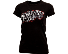 Load image into Gallery viewer, Suavecita OG Black &amp; Red Tee - Front
