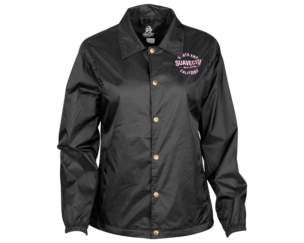 Suavecita Speedster Windbreaker - Black – Suavecito Pomade