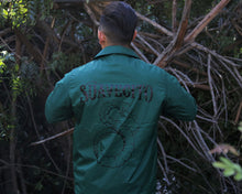 Load image into Gallery viewer, Snake Bite Windbreaker - Model is wearing a large windbreaker.
