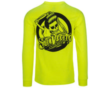 Load image into Gallery viewer, OG Safety Green Tee - Long Sleeve - Back