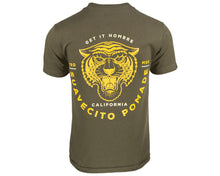 Load image into Gallery viewer, Tiger Green Tee - Back