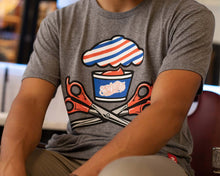 Load image into Gallery viewer, Barber Shop Crossbones Tee - Lifestyle