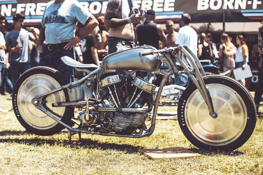 Sosa Metalworks Newest Beauty, a 1950 Harley Panhead, Check it Out