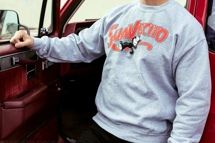 Get Your Suavecito x Felix The Cat Crew Neck Before They Are Gone For Good!