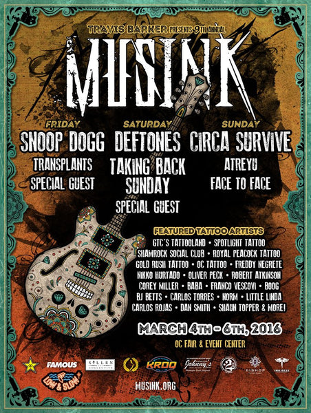 9th Annual<br />MusInk 2016