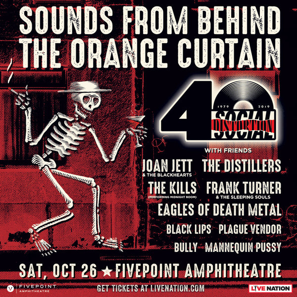 Win tickets to celebrate 40 years of Social Distortion!