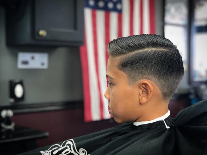 Back To School Haircut, Johnny Cupcakes Coconut Pomade