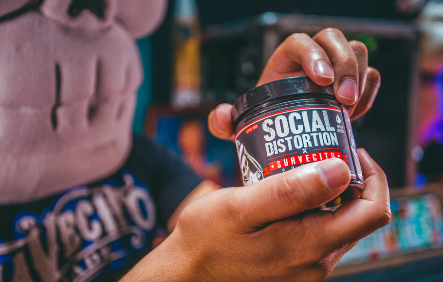Social Distortion X Suavecito Pomade and Tees