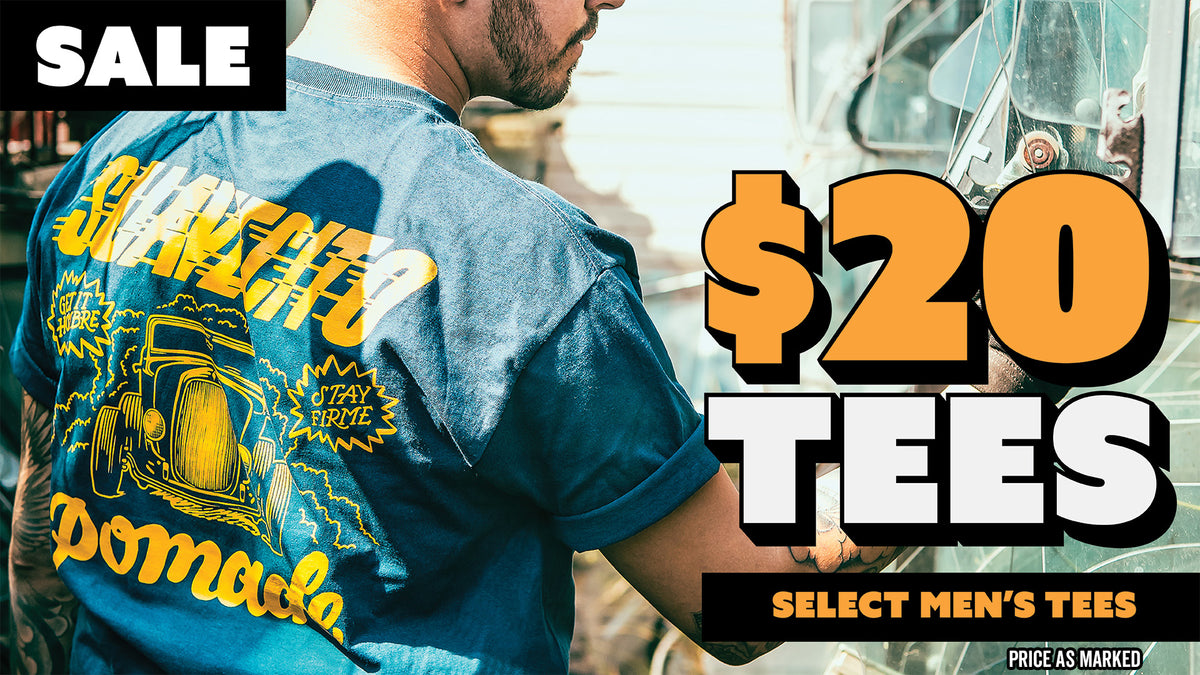 Sale: $20 Tees. Select men's tees $20. Price as marked