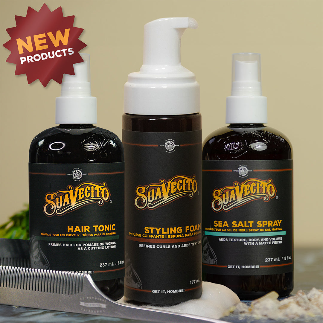 New Products: Hair tonic, styling foam and Sea Salt Spray