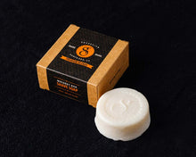 Shaving Kit Whiskey Bar Soap fully open and out