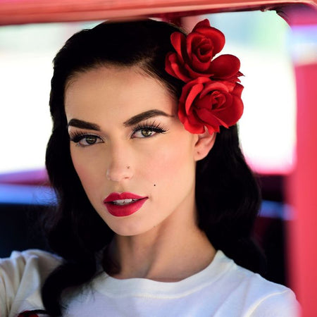 @Bryona_ashly wearing Strut Semi-Matte Lipstick