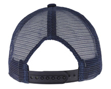 No Cerveza Puff Print Hat - Navy - Back