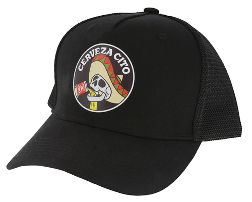 chug trucker hat angled