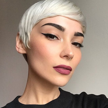 Dark Brown Brow Pencil featuring @skerribomb