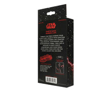 Star Wars Darth Maul themed barber cape packaging on a white background