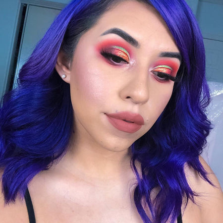 @heffanniie wearing Dusk Semi-Matte Lipstick