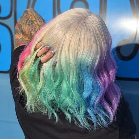 Eclipse, Mantra, Muse, Nebula, Paradox, Whirlwind, Woodland hair color by @kimberlytayhair