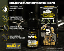 Suavecito X Call of Duty: Modern Warfare 4 Firme Hold Texturizing Powder infographic