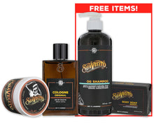 Load image into Gallery viewer, Clay Pomade &amp; Cologne + Free OG Shampoo &amp; Soap
