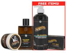 Load image into Gallery viewer, Firme Hold Pomade &amp; Cologne + Free OG Shampoo &amp; Soap
