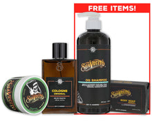 Load image into Gallery viewer, Matte Pomade &amp; Cologne + Free OG Shampoo &amp; Soap
