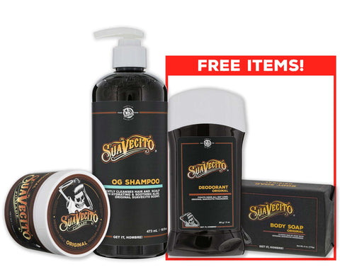 Original Pomade & OG Shampoo + Free Deodorant & Soap