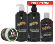 Load image into Gallery viewer, Matte Pomade &amp; OG Shampoo + Free Conditioner &amp; Body Wash
