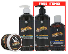 Load image into Gallery viewer, Original Hold Pomade &amp; OG Shampoo + Free Conditioner &amp; Body Wash
