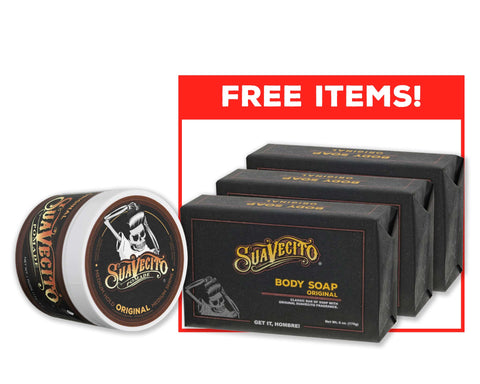 Original Hold Pomade and Original Body Soap