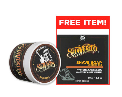 Original Hold Pomade and Whiskey Bar Shave Soap