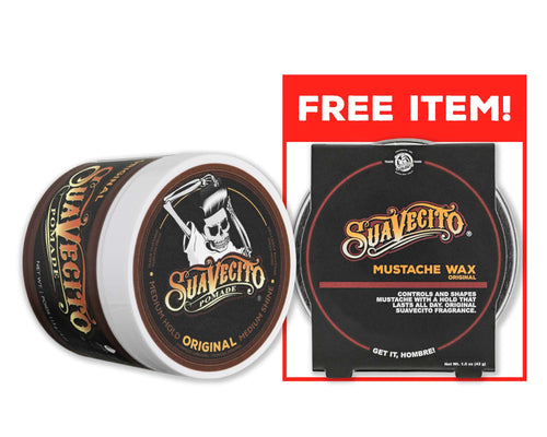 Original Hold Pomade and Original Mustache Wax