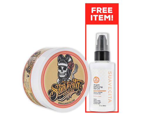 Suavecita Pomade and Argan Silkening Serum