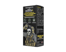 Suavecito X Call of Duty: Modern Warfare 4 Firme Hold Texturizing Powder box back - angled
