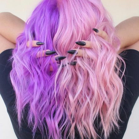 Muse, Paradox & Whirlwind split hair color by @kimberlytayhair
