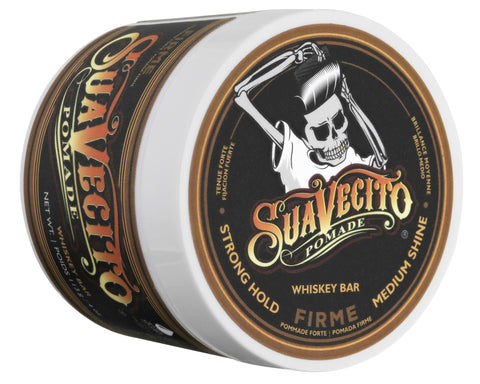 whiskey bar firme (strong) hold pomade