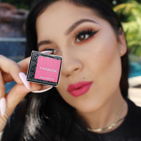 @_heartwork_ wearing Paradise Semi-Matte Lipstick